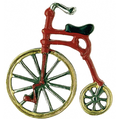 Zinnfigur Fahrrad