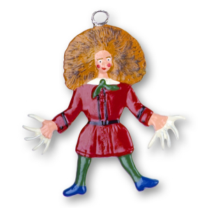 Pewter Ornament Struwwelpeter