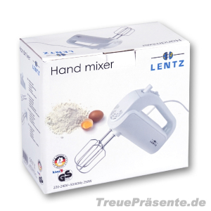 Handmixer mit fünf Stufen, 250 W