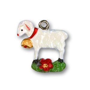 Pewter Ornament Lamb small