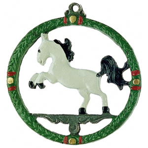 Pewter Ornament Horse