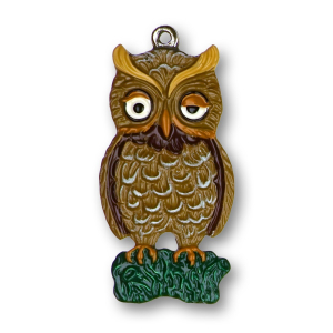 Pewter Ornament Owl