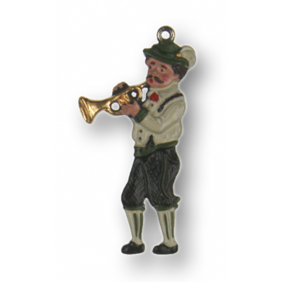 Zinnfigur Musikant mit Trompete