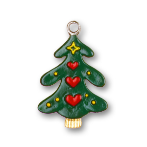 Pewter Ornament Pine-Tree