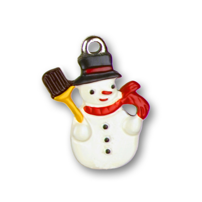 Pewter Ornament Snowman