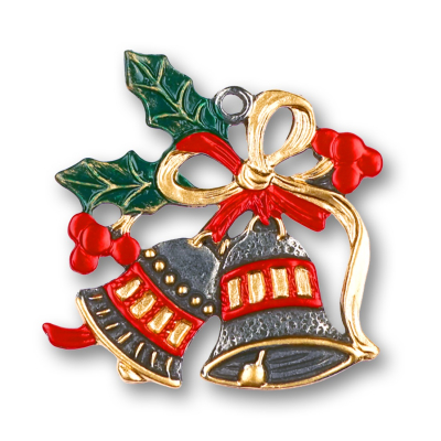 Pewter Ornament Bells