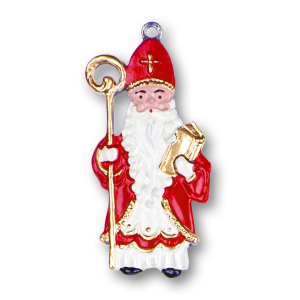 Pewter Ornament St. Nicholas